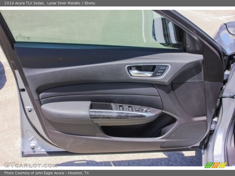 Lunar Silver Metallic / Ebony 2019 Acura TLX Sedan