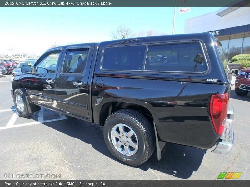 Onyx Black / Ebony 2009 GMC Canyon SLE Crew Cab 4x4