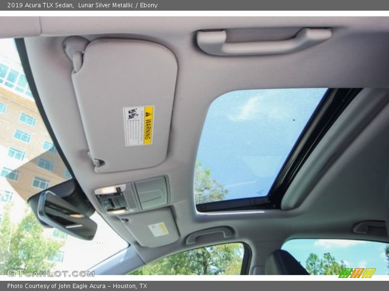 Lunar Silver Metallic / Ebony 2019 Acura TLX Sedan