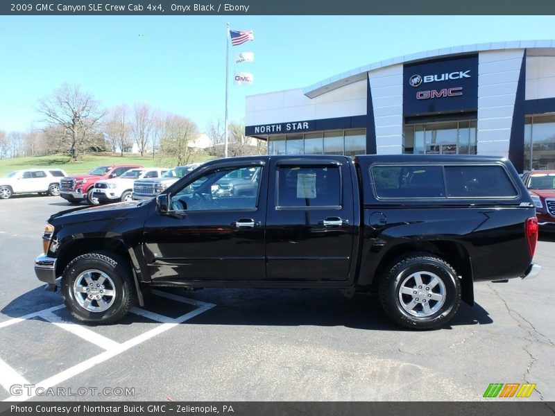 Onyx Black / Ebony 2009 GMC Canyon SLE Crew Cab 4x4