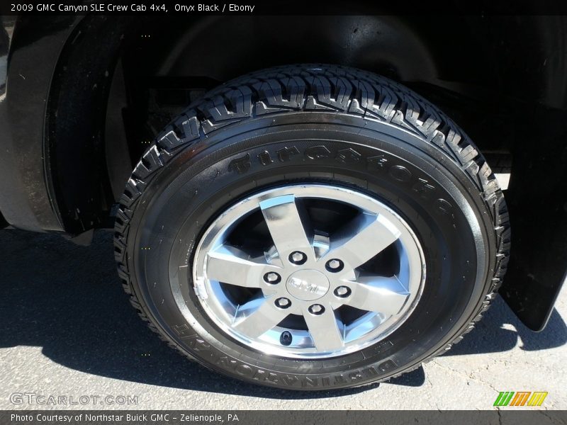 Onyx Black / Ebony 2009 GMC Canyon SLE Crew Cab 4x4