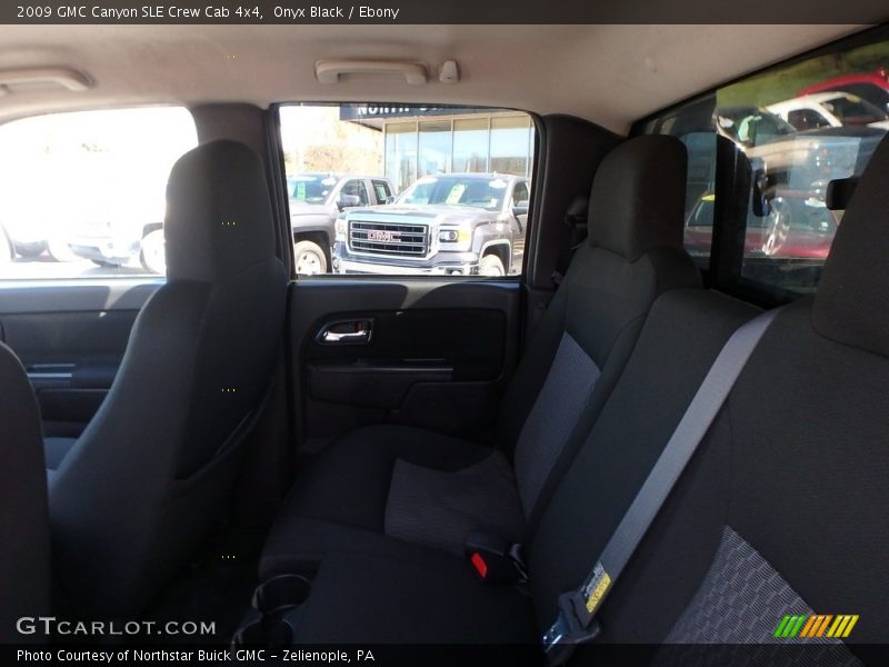 Onyx Black / Ebony 2009 GMC Canyon SLE Crew Cab 4x4