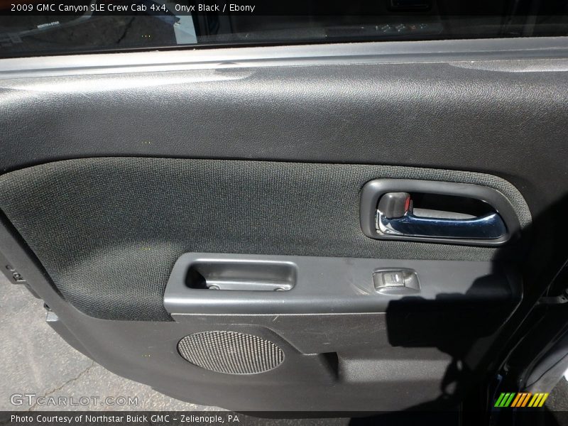Onyx Black / Ebony 2009 GMC Canyon SLE Crew Cab 4x4