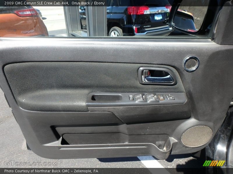 Onyx Black / Ebony 2009 GMC Canyon SLE Crew Cab 4x4