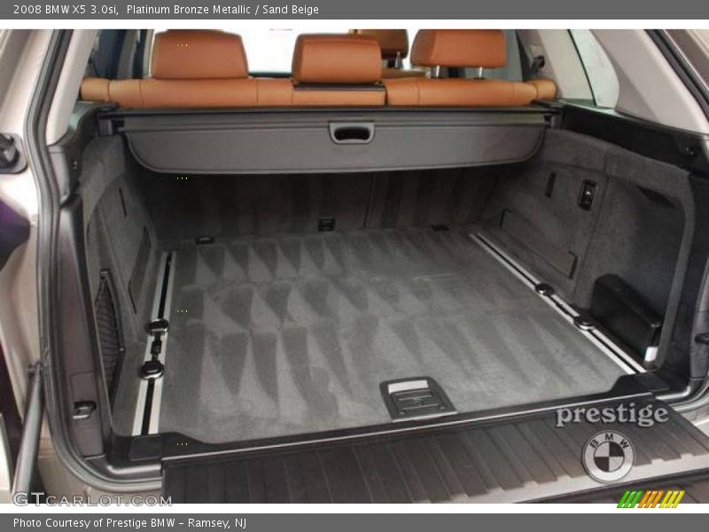 Platinum Bronze Metallic / Sand Beige 2008 BMW X5 3.0si