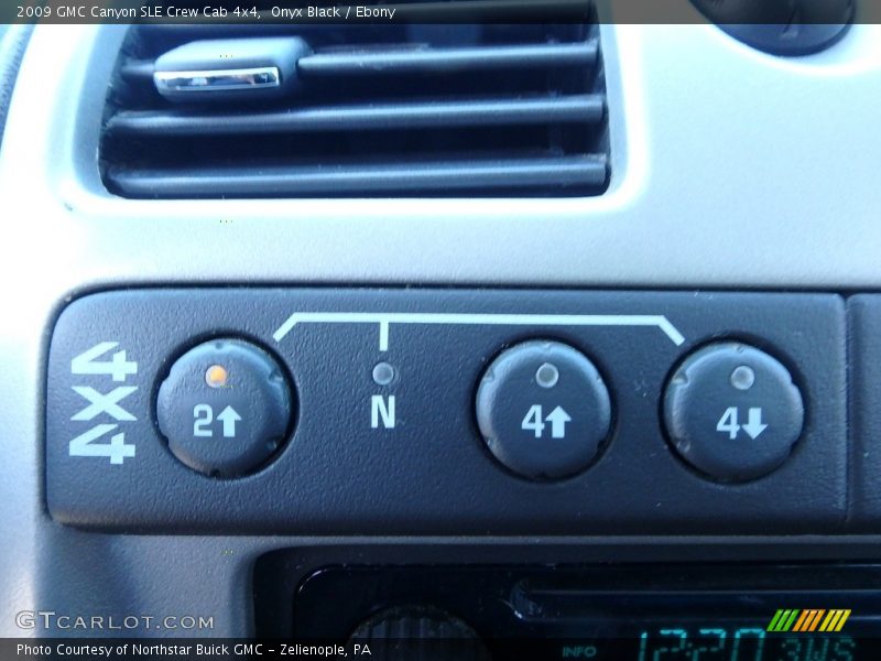 Onyx Black / Ebony 2009 GMC Canyon SLE Crew Cab 4x4
