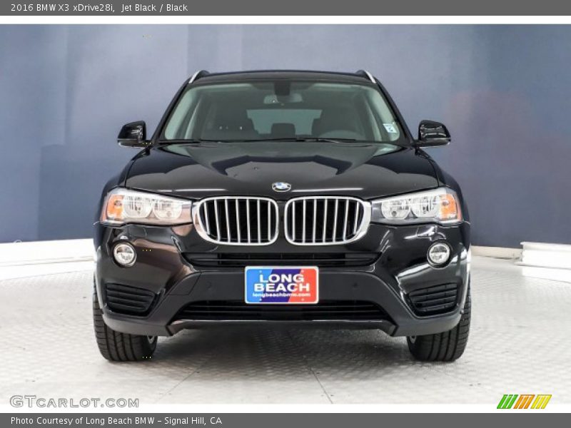 Jet Black / Black 2016 BMW X3 xDrive28i