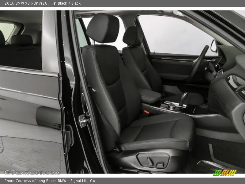 Jet Black / Black 2016 BMW X3 xDrive28i