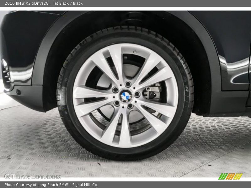 Jet Black / Black 2016 BMW X3 xDrive28i