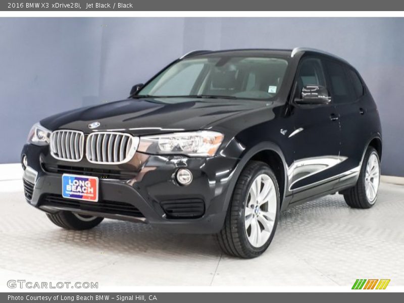 Jet Black / Black 2016 BMW X3 xDrive28i
