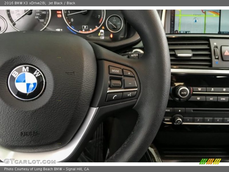 Jet Black / Black 2016 BMW X3 xDrive28i