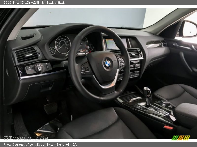 Jet Black / Black 2016 BMW X3 xDrive28i