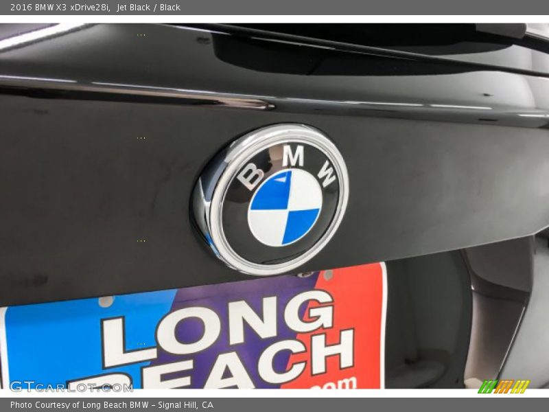 Jet Black / Black 2016 BMW X3 xDrive28i