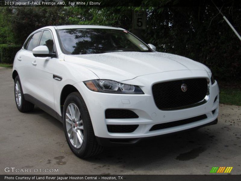 Fuji White / Ebony 2019 Jaguar F-PACE Prestige AWD