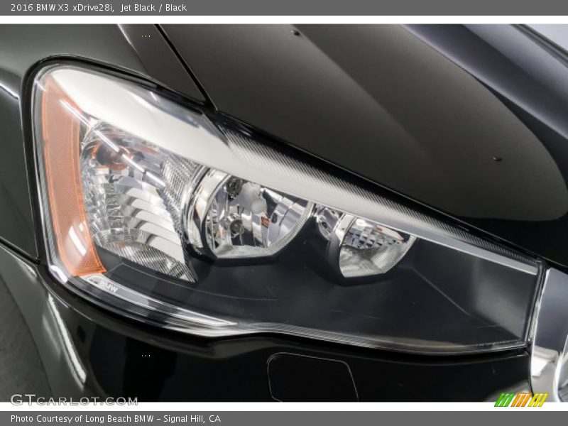 Jet Black / Black 2016 BMW X3 xDrive28i