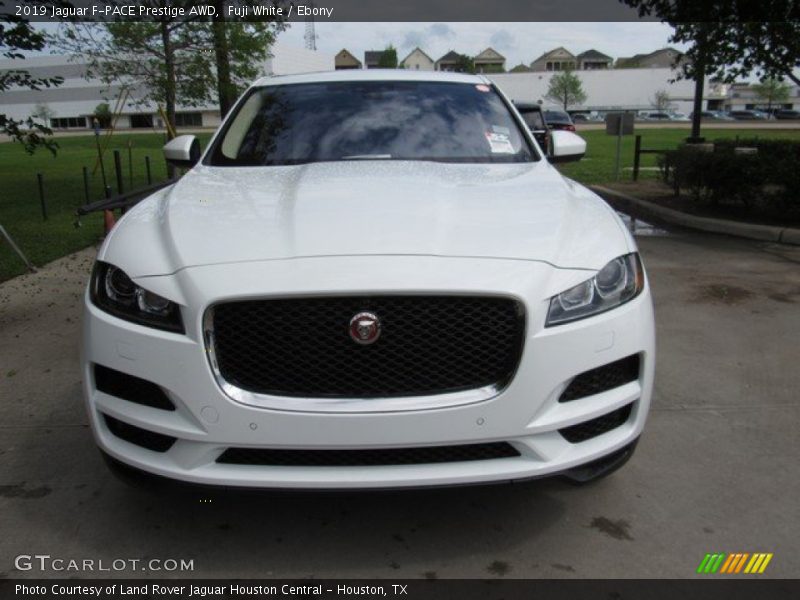 Fuji White / Ebony 2019 Jaguar F-PACE Prestige AWD