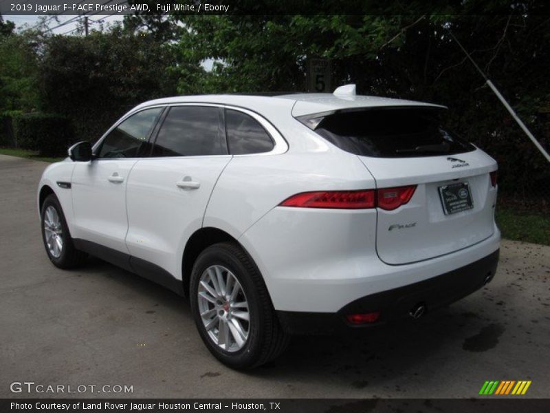 Fuji White / Ebony 2019 Jaguar F-PACE Prestige AWD