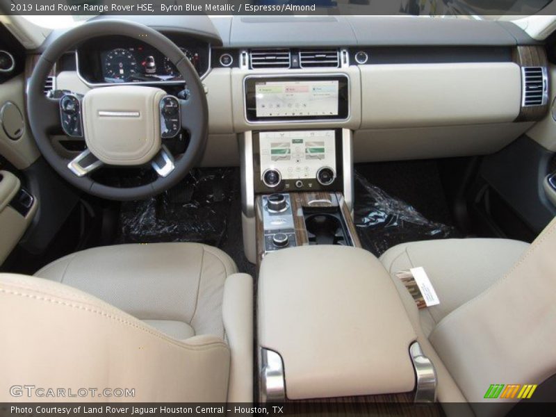 Byron Blue Metallic / Espresso/Almond 2019 Land Rover Range Rover HSE