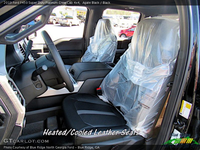 Agate Black / Black 2019 Ford F450 Super Duty Platinum Crew Cab 4x4