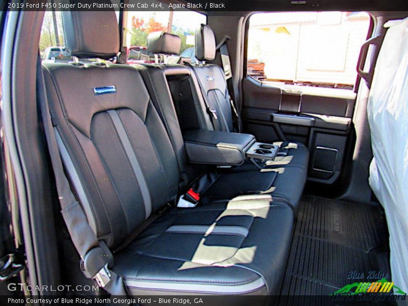 Agate Black / Black 2019 Ford F450 Super Duty Platinum Crew Cab 4x4