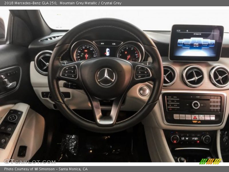 Mountain Grey Metallic / Crystal Grey 2018 Mercedes-Benz GLA 250