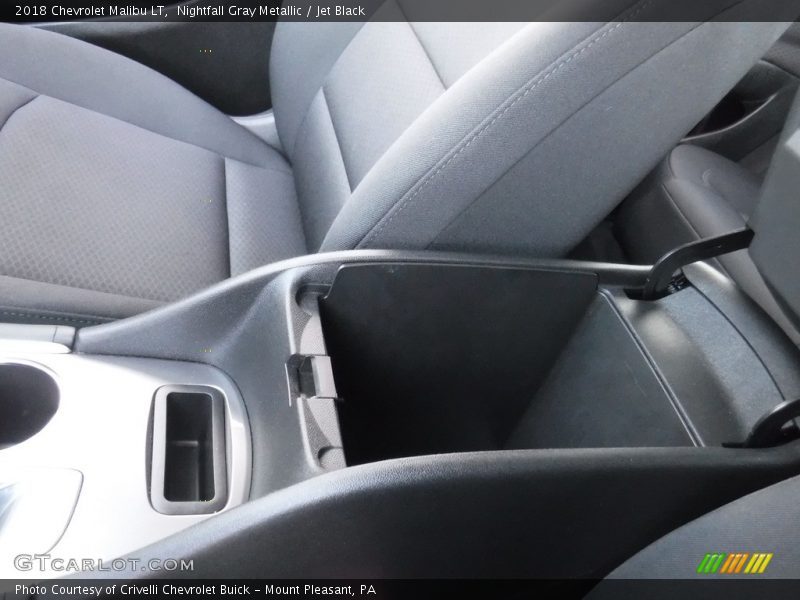 Nightfall Gray Metallic / Jet Black 2018 Chevrolet Malibu LT