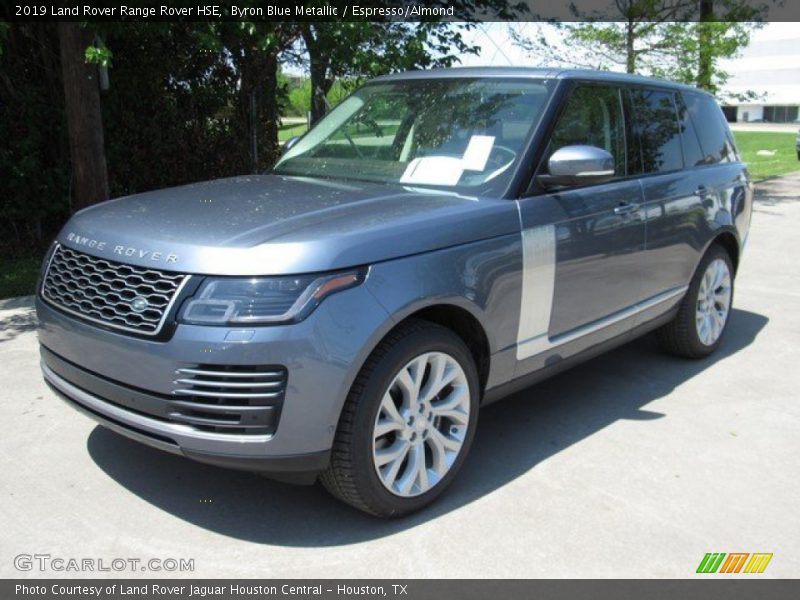 Byron Blue Metallic / Espresso/Almond 2019 Land Rover Range Rover HSE