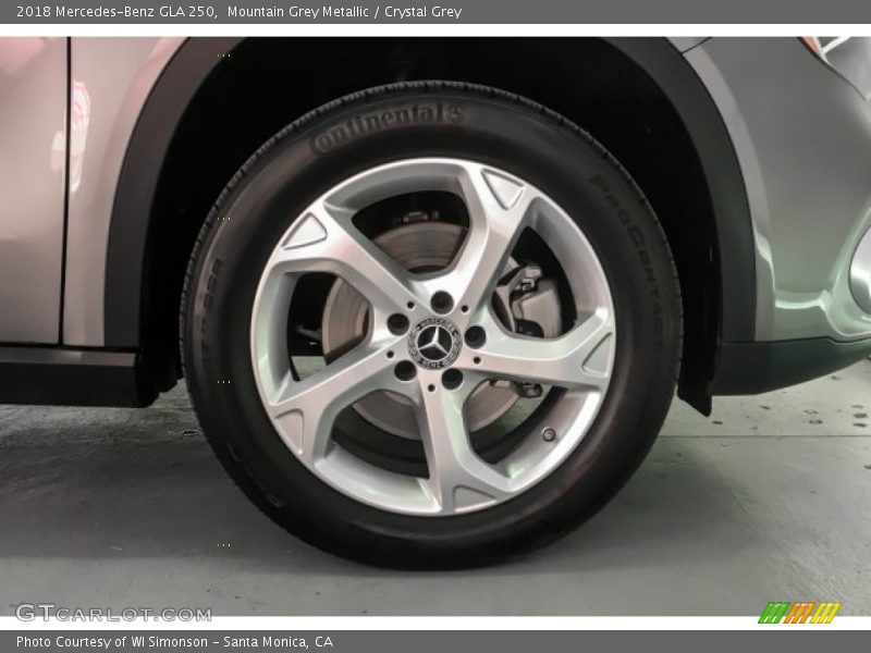 Mountain Grey Metallic / Crystal Grey 2018 Mercedes-Benz GLA 250