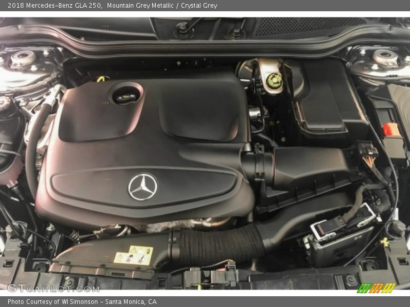 Mountain Grey Metallic / Crystal Grey 2018 Mercedes-Benz GLA 250