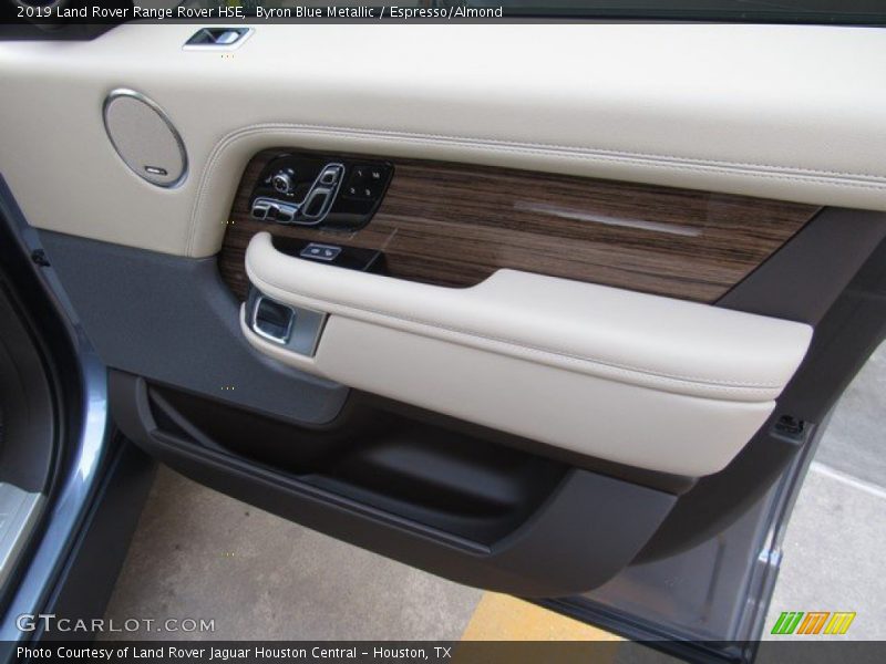 Byron Blue Metallic / Espresso/Almond 2019 Land Rover Range Rover HSE