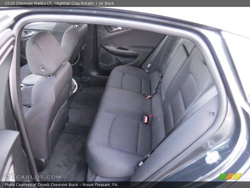 Nightfall Gray Metallic / Jet Black 2018 Chevrolet Malibu LT