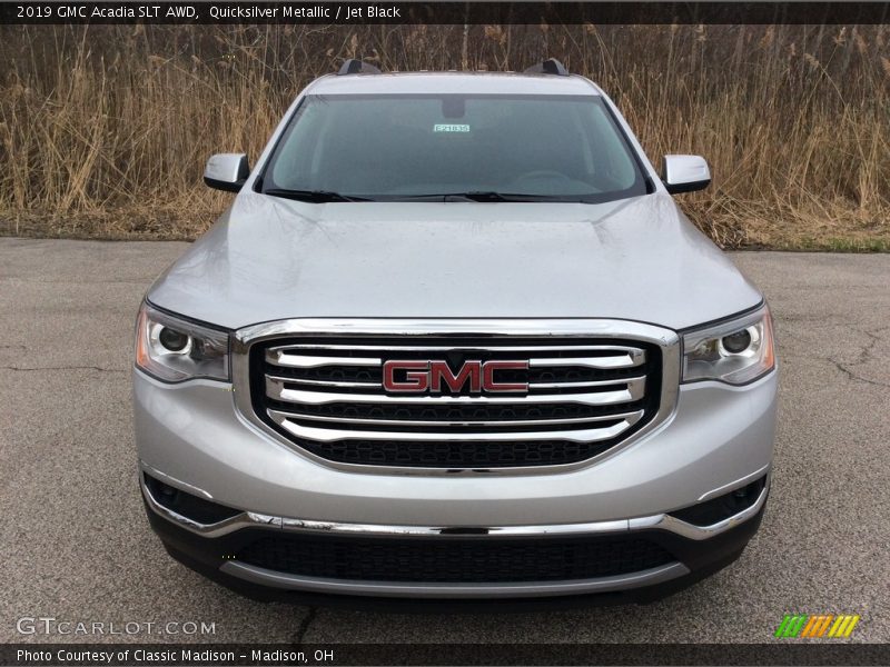 Quicksilver Metallic / Jet Black 2019 GMC Acadia SLT AWD