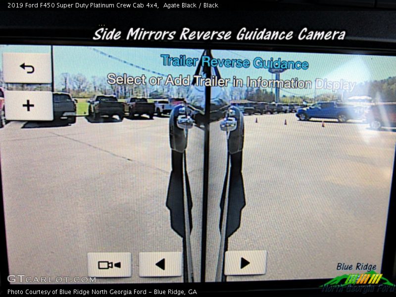 Agate Black / Black 2019 Ford F450 Super Duty Platinum Crew Cab 4x4
