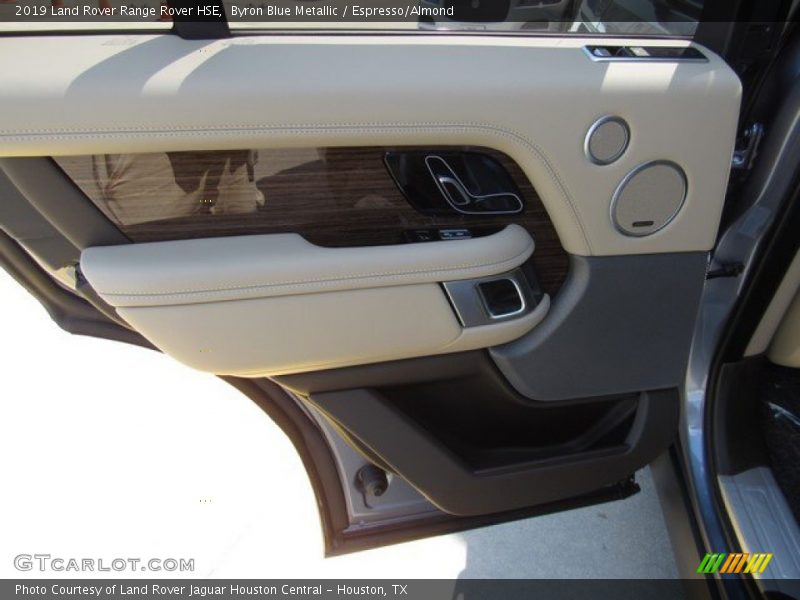 Byron Blue Metallic / Espresso/Almond 2019 Land Rover Range Rover HSE