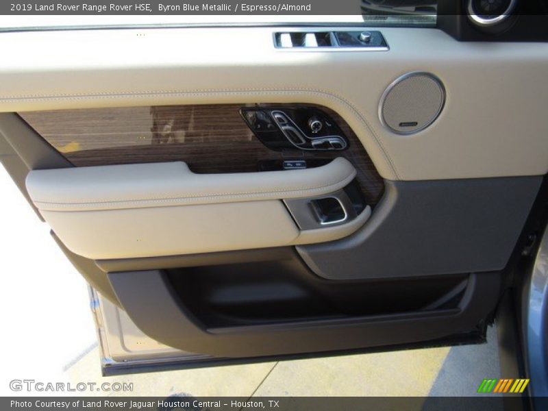 Byron Blue Metallic / Espresso/Almond 2019 Land Rover Range Rover HSE