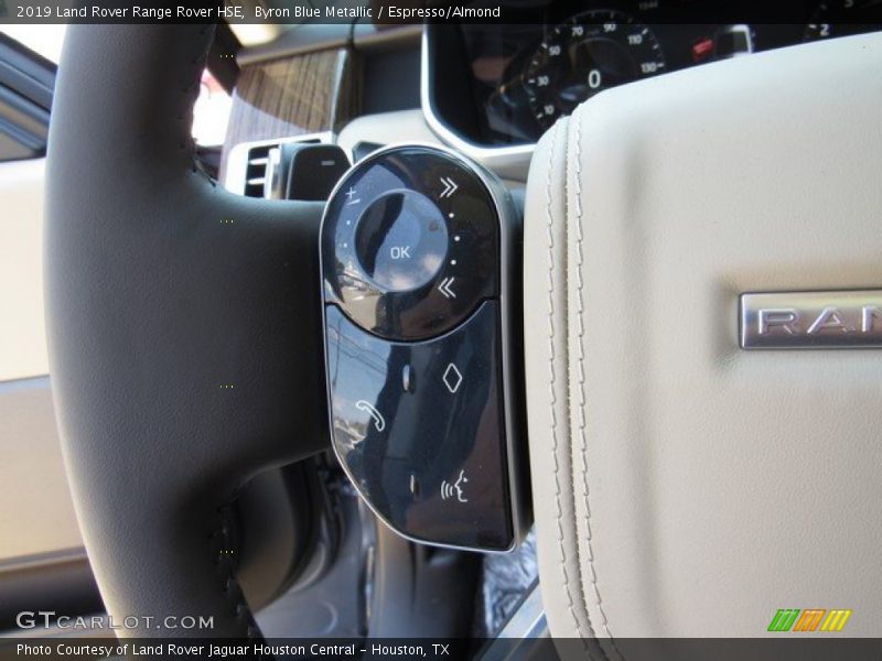 Byron Blue Metallic / Espresso/Almond 2019 Land Rover Range Rover HSE