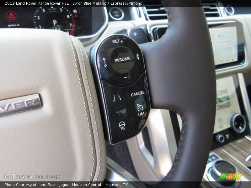 Byron Blue Metallic / Espresso/Almond 2019 Land Rover Range Rover HSE