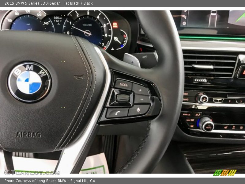 Jet Black / Black 2019 BMW 5 Series 530i Sedan