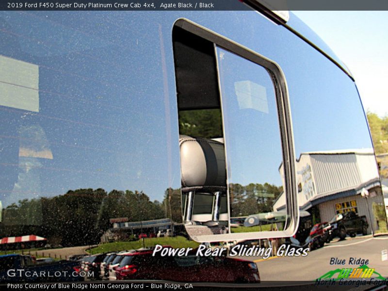Agate Black / Black 2019 Ford F450 Super Duty Platinum Crew Cab 4x4