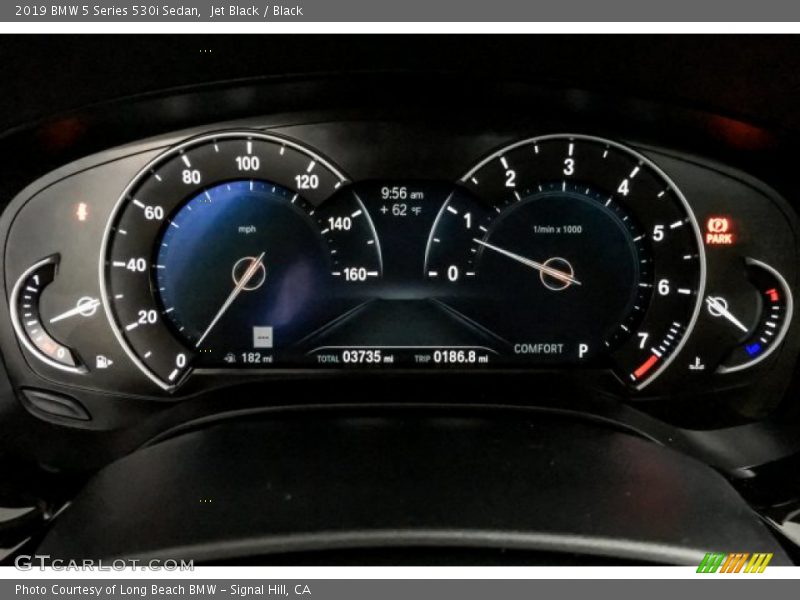 Jet Black / Black 2019 BMW 5 Series 530i Sedan