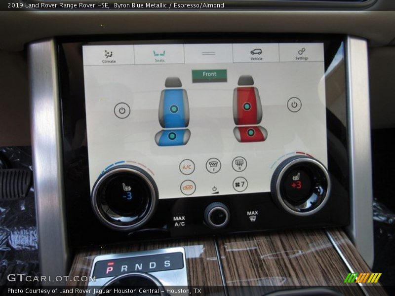 Byron Blue Metallic / Espresso/Almond 2019 Land Rover Range Rover HSE