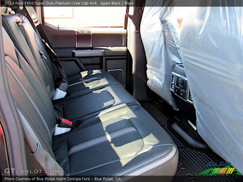 Agate Black / Black 2019 Ford F450 Super Duty Platinum Crew Cab 4x4