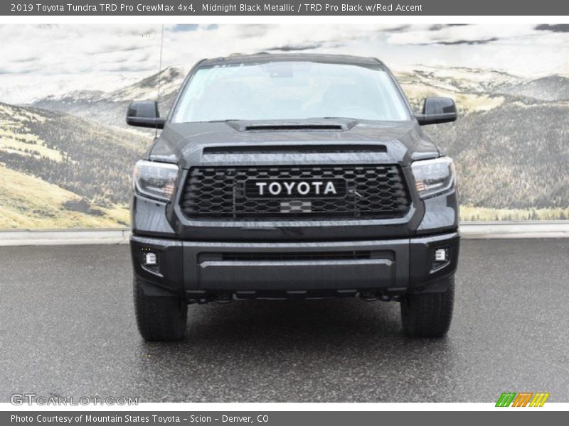 Midnight Black Metallic / TRD Pro Black w/Red Accent 2019 Toyota Tundra TRD Pro CrewMax 4x4