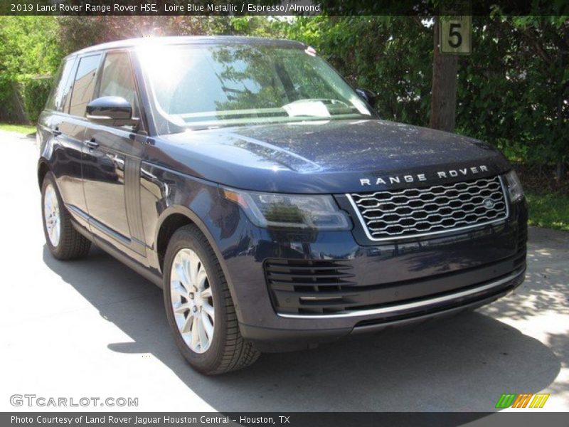 Loire Blue Metallic / Espresso/Almond 2019 Land Rover Range Rover HSE