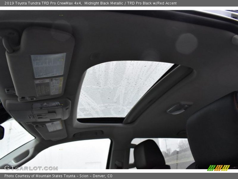 Midnight Black Metallic / TRD Pro Black w/Red Accent 2019 Toyota Tundra TRD Pro CrewMax 4x4