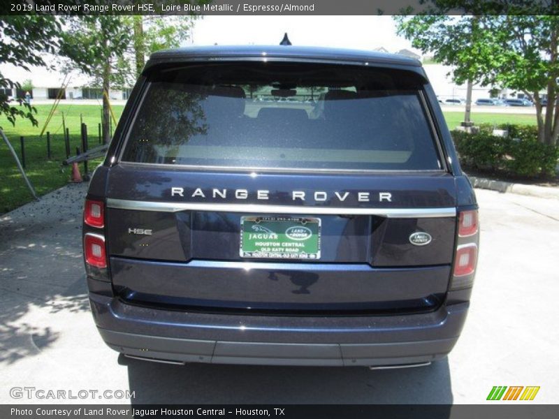 Loire Blue Metallic / Espresso/Almond 2019 Land Rover Range Rover HSE