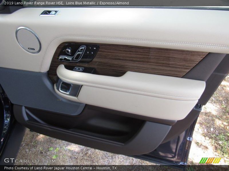 Loire Blue Metallic / Espresso/Almond 2019 Land Rover Range Rover HSE