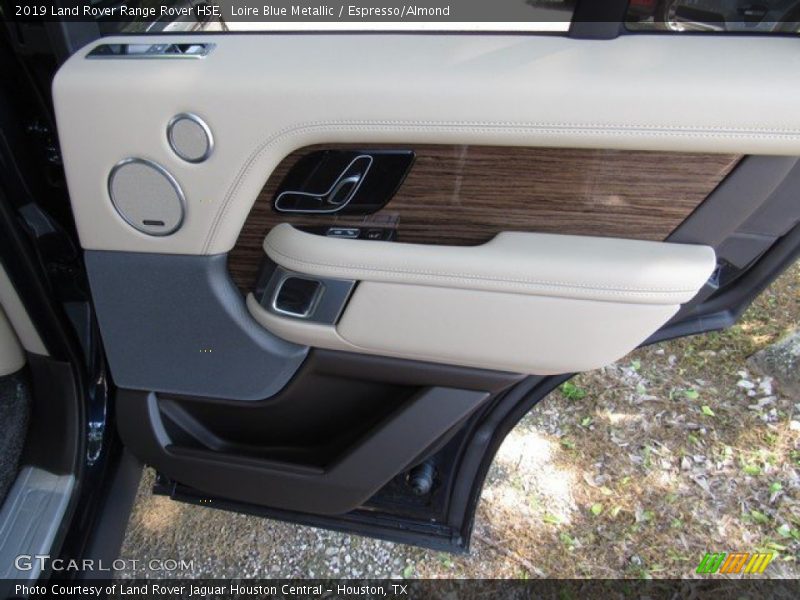 Loire Blue Metallic / Espresso/Almond 2019 Land Rover Range Rover HSE