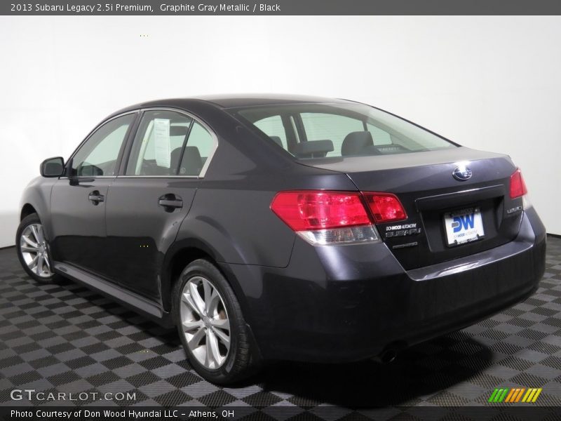 Graphite Gray Metallic / Black 2013 Subaru Legacy 2.5i Premium