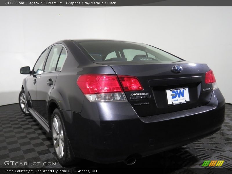 Graphite Gray Metallic / Black 2013 Subaru Legacy 2.5i Premium
